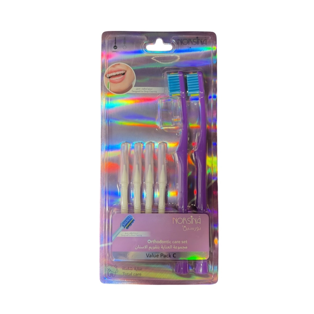 نورسينا مجموعة العناية بتقويم الأسنان C |  صيدلية.كوم.