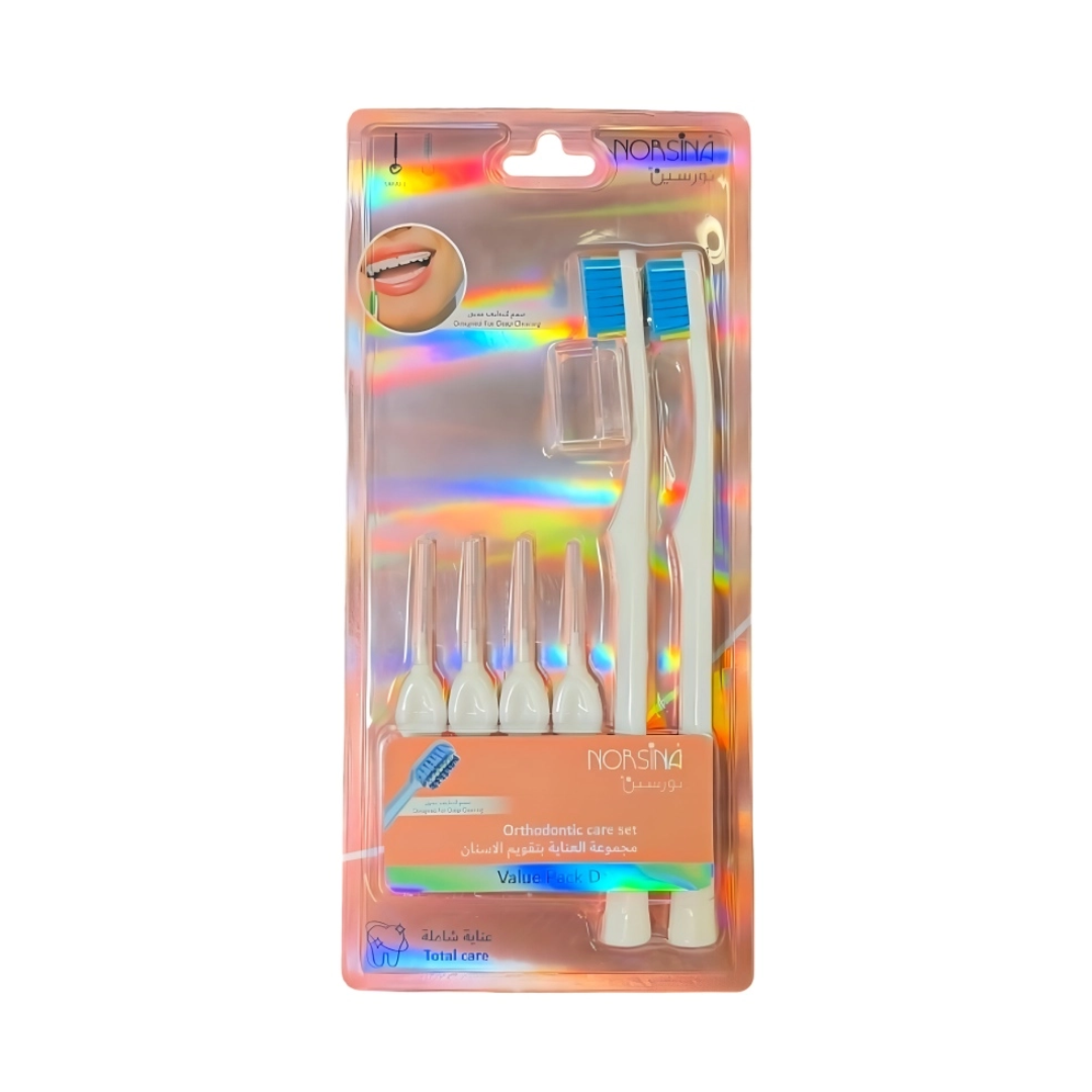 نورسينا مجموعة العناية بتقويم الأسنان D |  صيدلية.كوم.