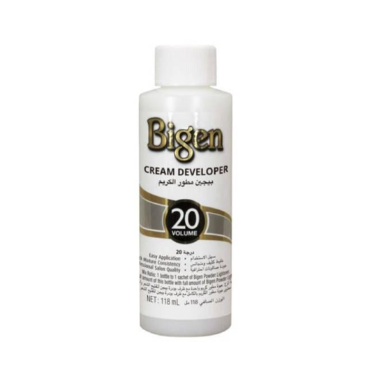 Cream Developer 20 Volume 6% from Bigen 118 ml