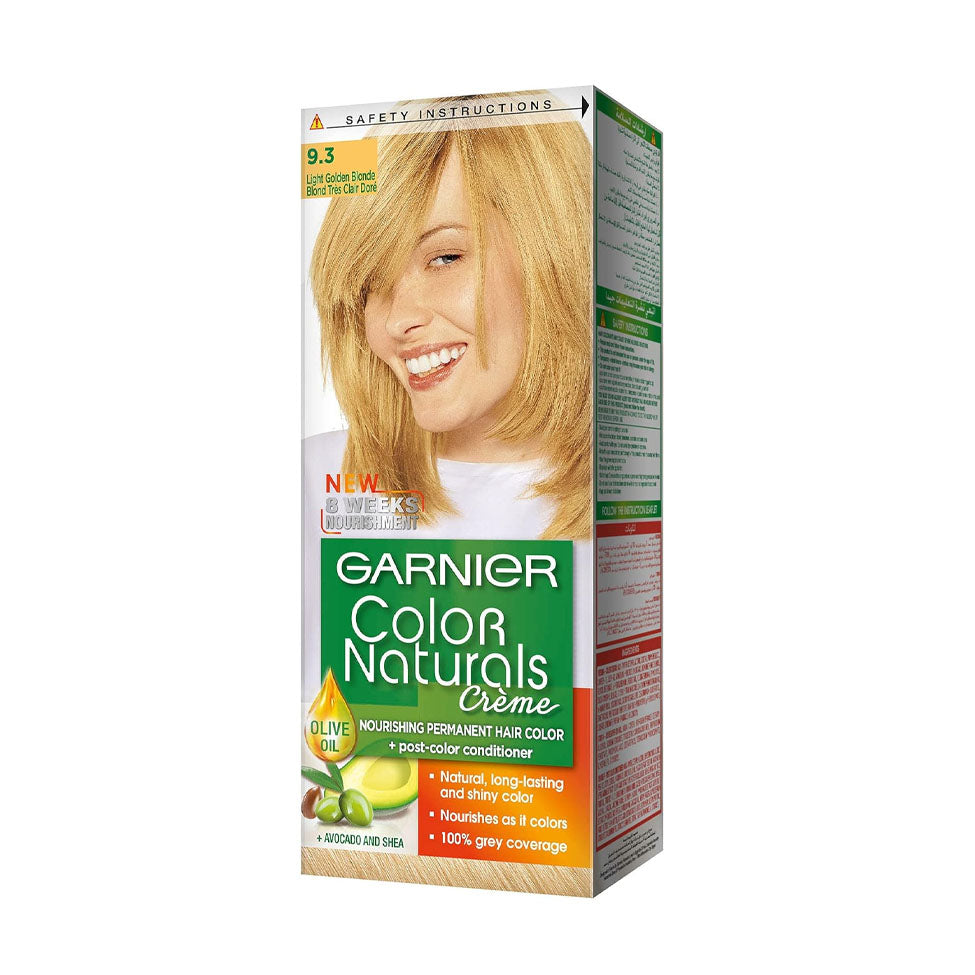 غارنييه كولور ناتشرلز صبغة شعر أشقر فاتح ذهبى 9.3