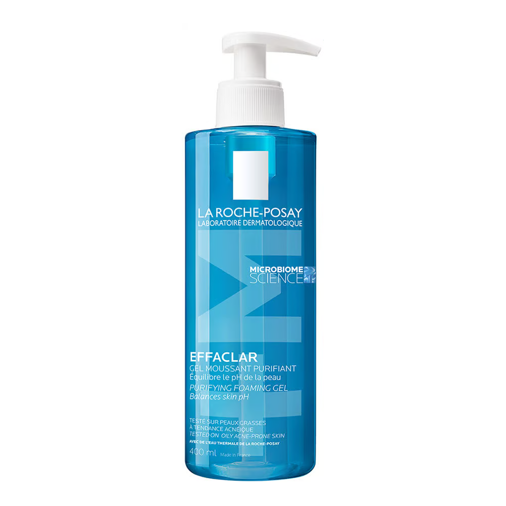 La Roche-Posay Effaclar Cleansing Gel Foam for Sensitive Oily Skin 400 ml