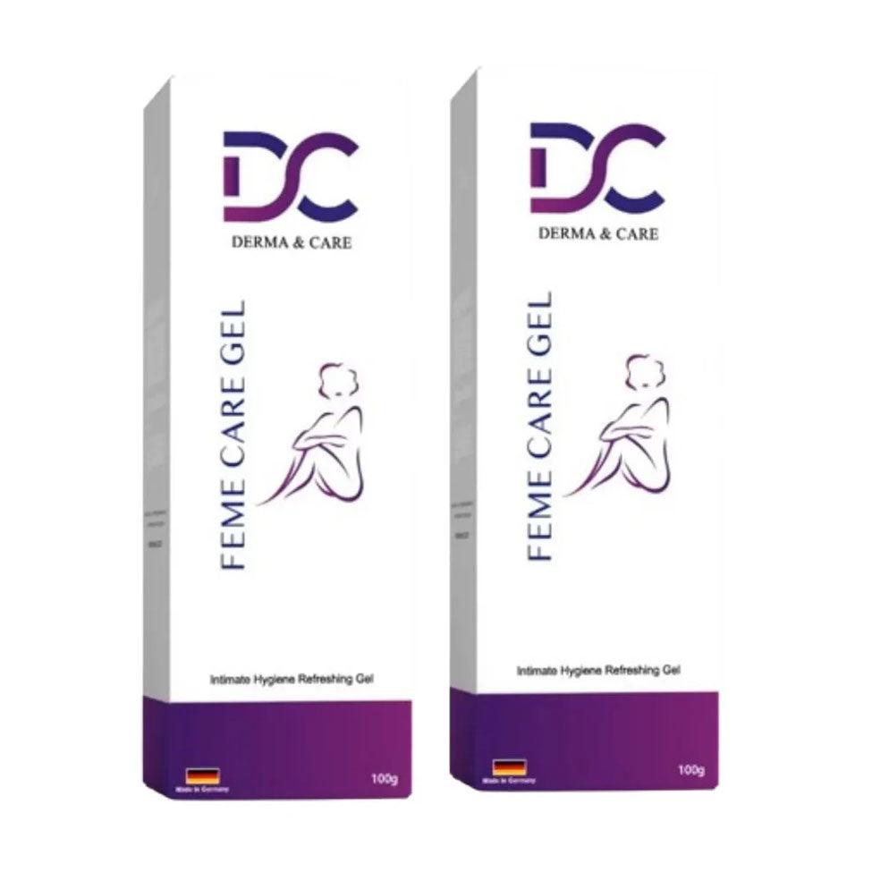 عرض فيمي كير جل المناطق الحميمية 100 جم من ديرما اند كير 2 حبة |  صيدلية.كوم.