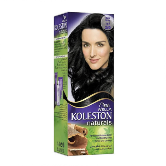 Koleston Natural Hair Color 50ml 2/0 black