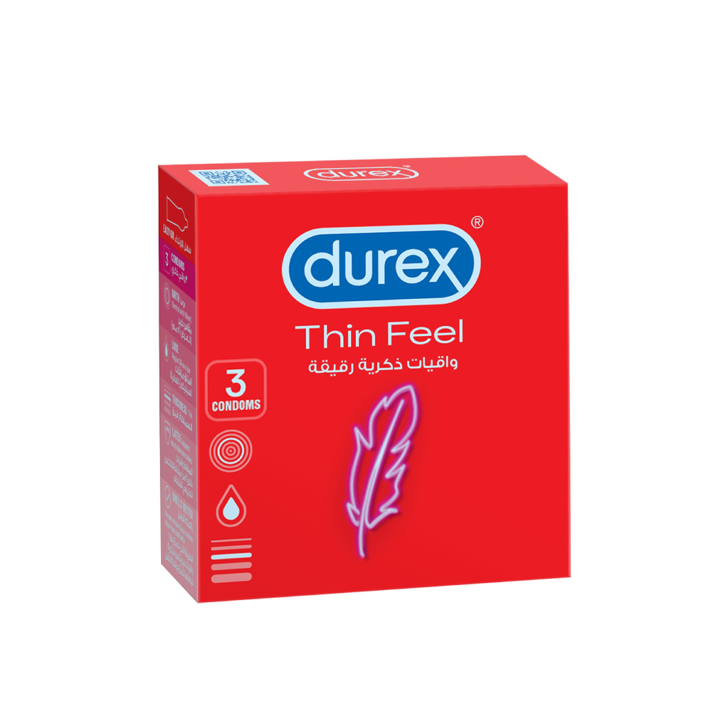 Durex Condoms Extra Thin 3 Pieces