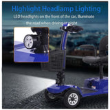 Foldable 4-Wheel Electric Scooter – Freedom Starts Here!