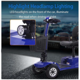 Foldable 4-Wheel Electric Scooter – Freedom Starts Here!