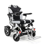 Lightweight Foldable Electric Wheelchair – Mid-Wheel Drive, Dual Motor Power, Supports Up to 135 kg
