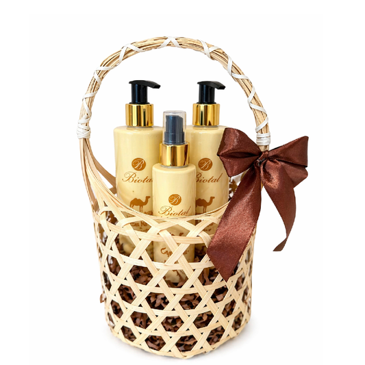 Biotal The Camel Milk Hair Care Set Includes Shampoo And Conditioner And Hair Tonic And Scalp Scrub