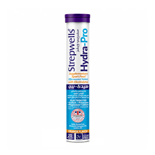 Strepwells Hydar Pro 20 Effervescent Tablets