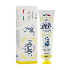Pasta del Capitano Sicily Lemon Toothpaste for Fresh Breath & Daily Oral Care 75ml