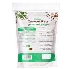 دقيق جوز الهند العضوي من اورجانيك لاند 500 مل |  صيدلية.كوم.