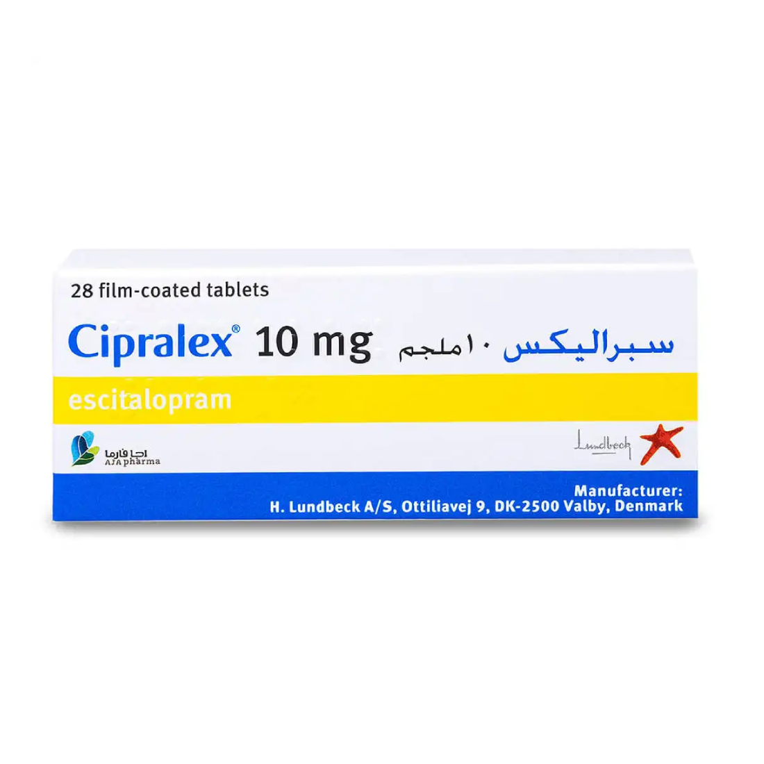 Cipralex 10 mg Tablet 28pcs