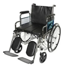 كرسي حمام متحرك مقاس 20 انش رافع للأرجل |  صيدلية.كوم.