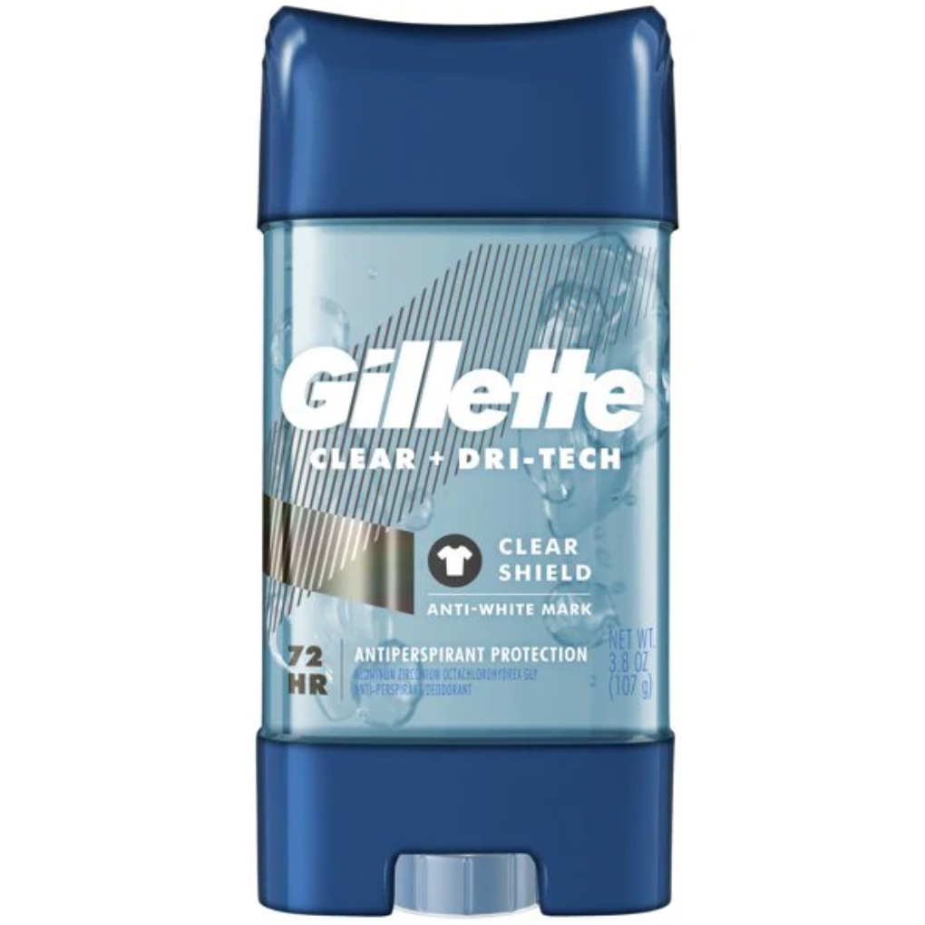 Gillette Clear Gel Antiperspirant and Deodorant Clear Shield 107 grams