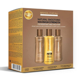 Brazil Cocoa Protein set to smooth and treat hair - 3 in 1 - 110 ml