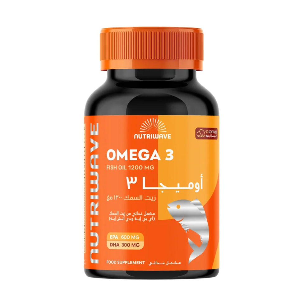 Omega 3 NutriWave 1200 mg 90 Capsules