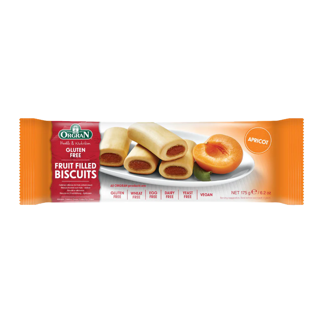 Orgran Fruit Apricot Biscuits 175 g