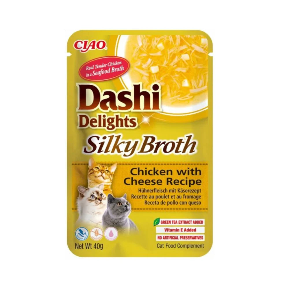 إينابا داشي ديلايت مرق حريري دجاج مع جبن 40 جم |  صيدلية.كوم.