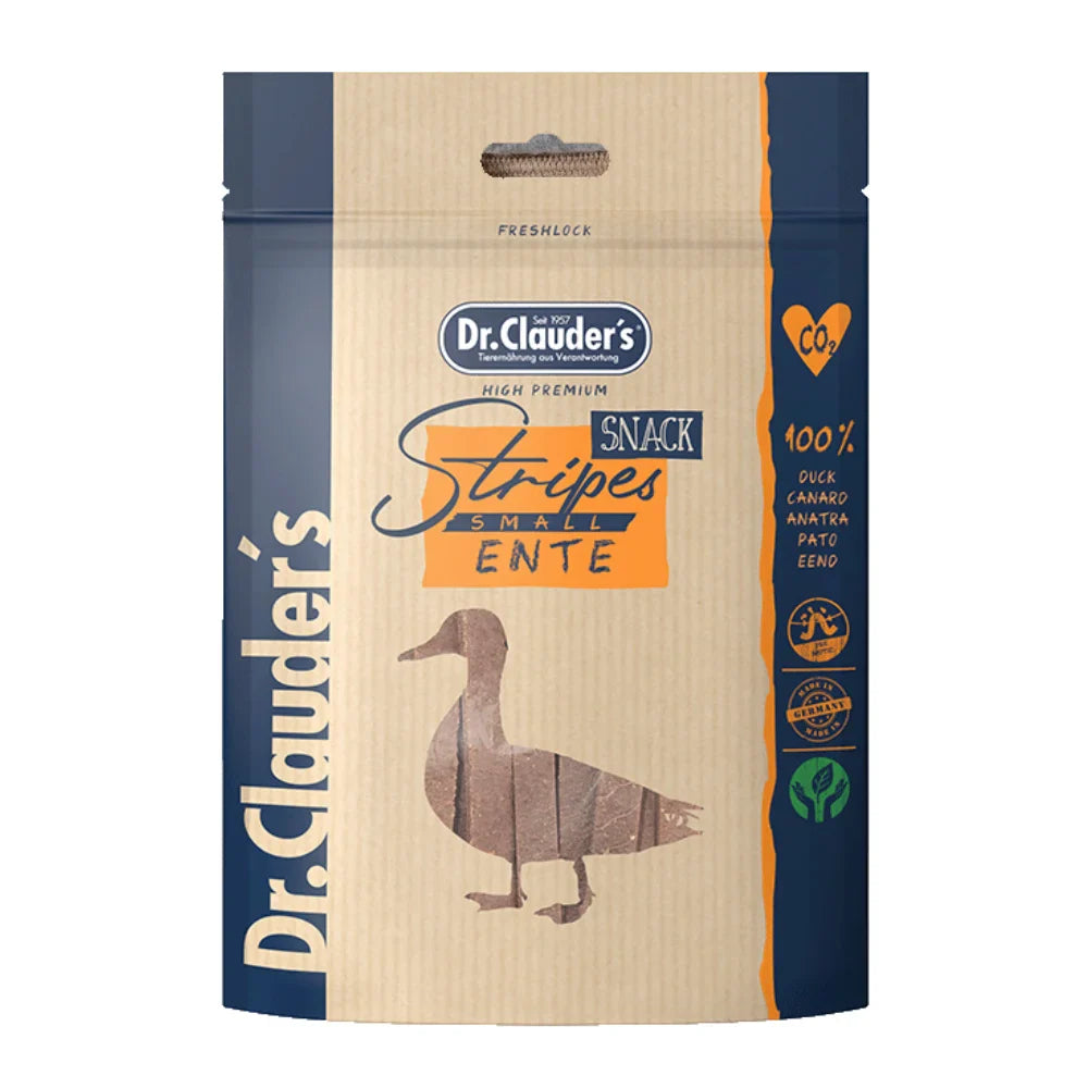 د.كلاودرز سناكس ستريبس بالبط صغير 80 جم |  صيدلية.كوم.