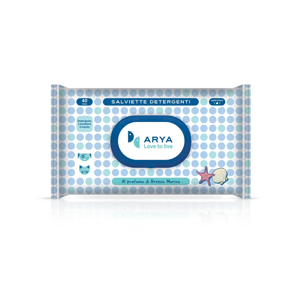 اريا مناديل رطبة بنسيم البحر 30×20 سم 40 قطعة |  صيدلية.كوم.