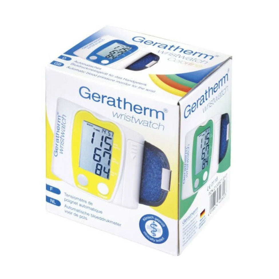 Wrist blood pressure monitor from Geratherm