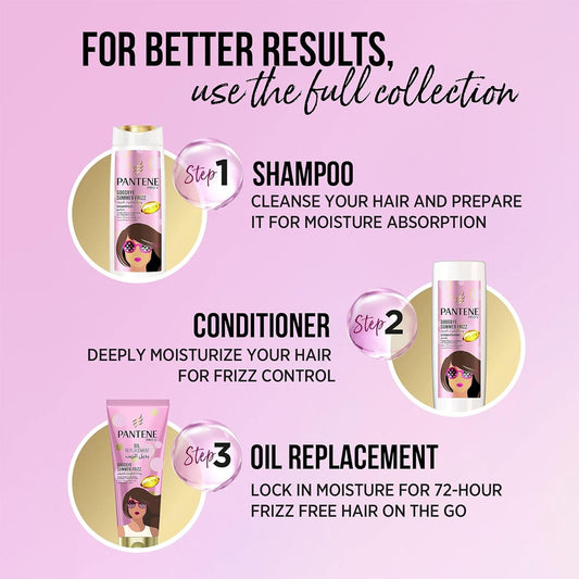 مجموعة بانتين شعر تحكم بالتطاير