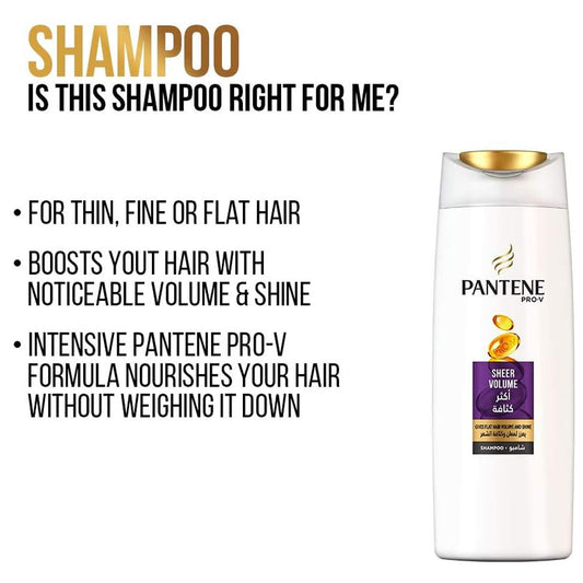 عرض بانتين شامبو اكثر كثافة 190 مل ×2 |  صيدلية.كوم.