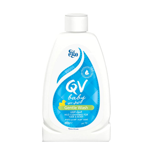 غسول QV للاطفال منظف للجسم والبشرة 