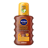 NIVEA SUN Tanning Oil Spray, Intense Bronze with Vitamine E & Jojoba Oil, SPF 6, 200ml