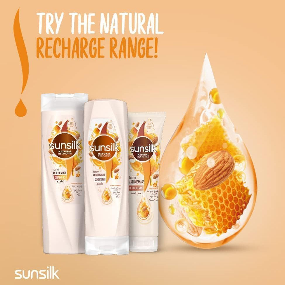 Special offer Sunsilk honey hair shampoo 400 ml + honey hair conditioner 320 ml