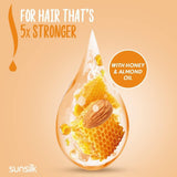 Special offer Sunsilk honey hair shampoo 400 ml + honey hair conditioner 320 ml