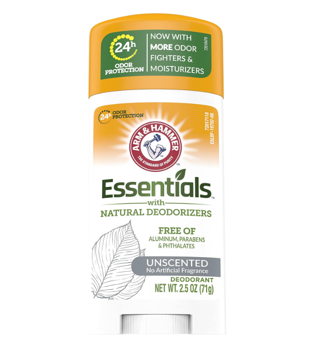 ارم اند هامر مزيل رائحة العرق اسينشالز غير معطر -71 جم.