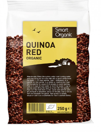 كينوا عضوي حمراء سمارت أورجانيك 250 جم |  صيدلية.كوم.