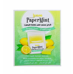 بيبير منتس شرائح الليمون المعطرة للفم