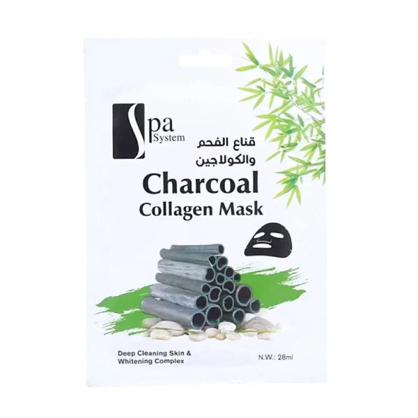 Spa System Charcoal & Collagen Mask 28 ml