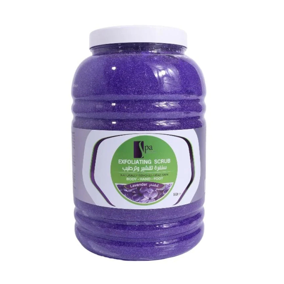 Spa System Scrub Exfoliating And Moisturizing With Lavender 5 liters
