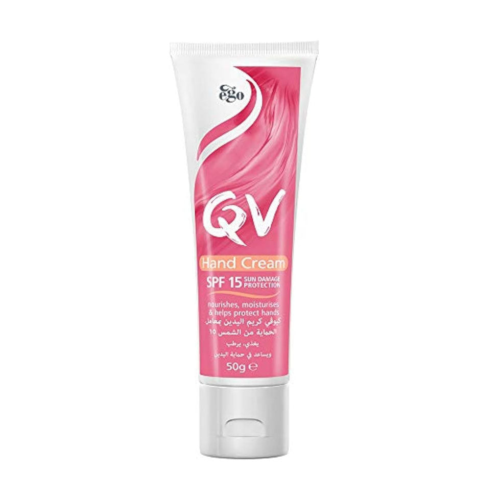 QV كريم يدين بمعامل حماية SPF 15