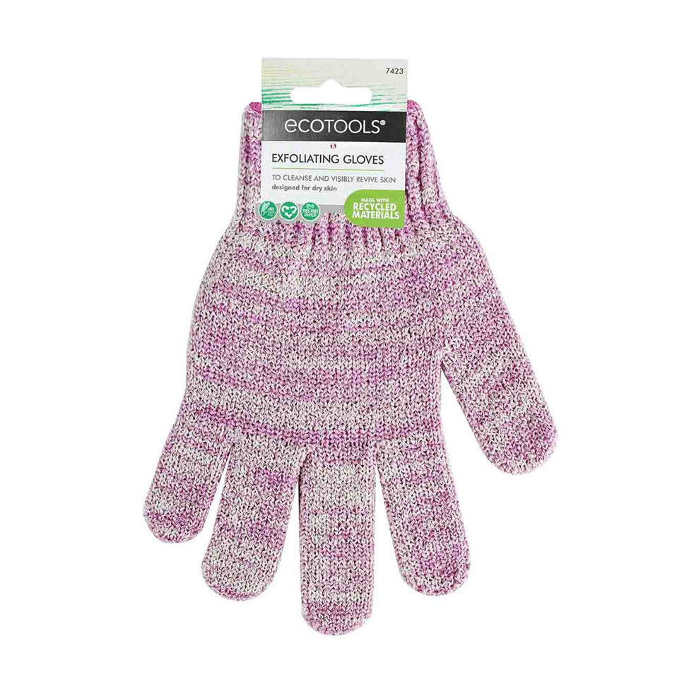 Eco Tools Exfoliating Gloves - Purple