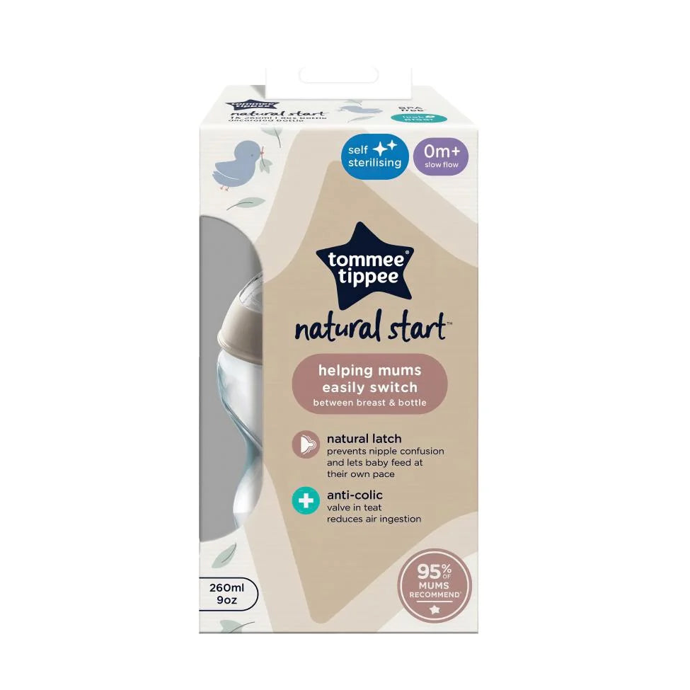 Tommee Tippee Bottle Self Sterilizing Single 260 ml