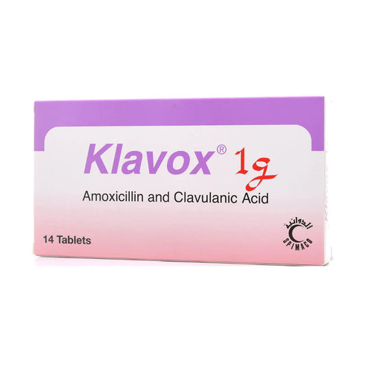 Klavox 1 gm Tablet 14 pcs