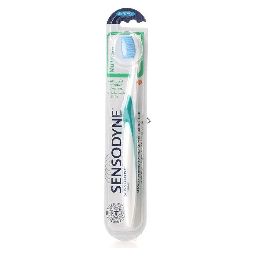 سنسوداين فرشاة أسنان ناعمة عناية متعددة |  صيدلية.كوم.