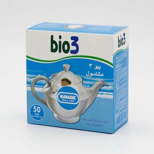 Bio3 Manasol Herbal Tea 50 Bags