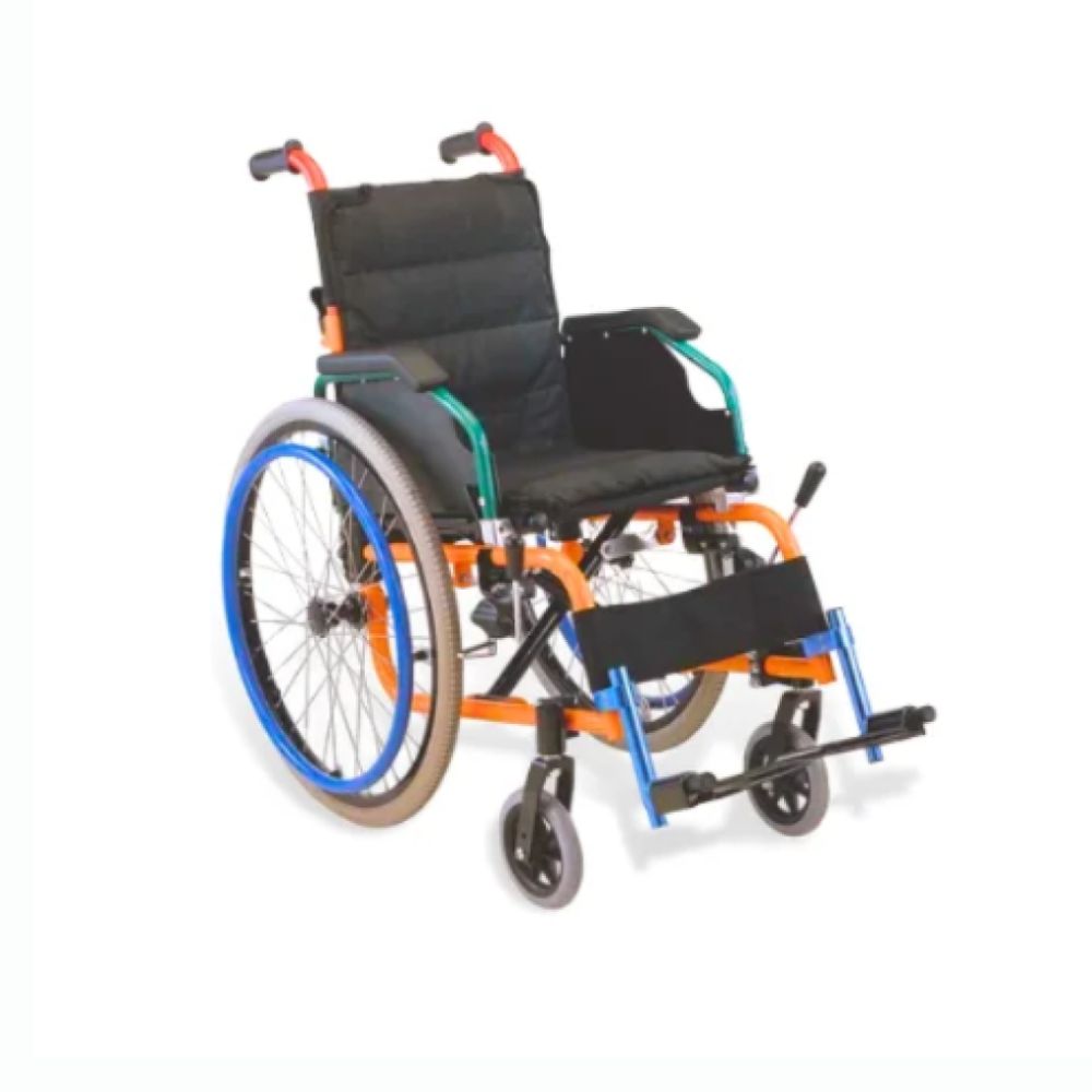 كرسي متحرك يدوي اطفال مقاس 14 انش |  صيدلية.كوم.