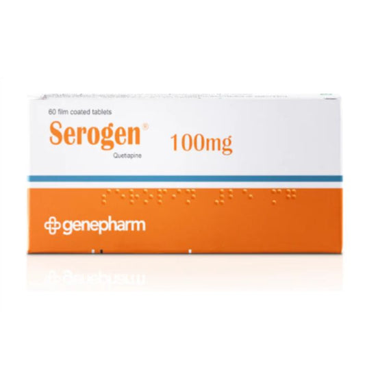 Serogen 100 mg 60 tablets