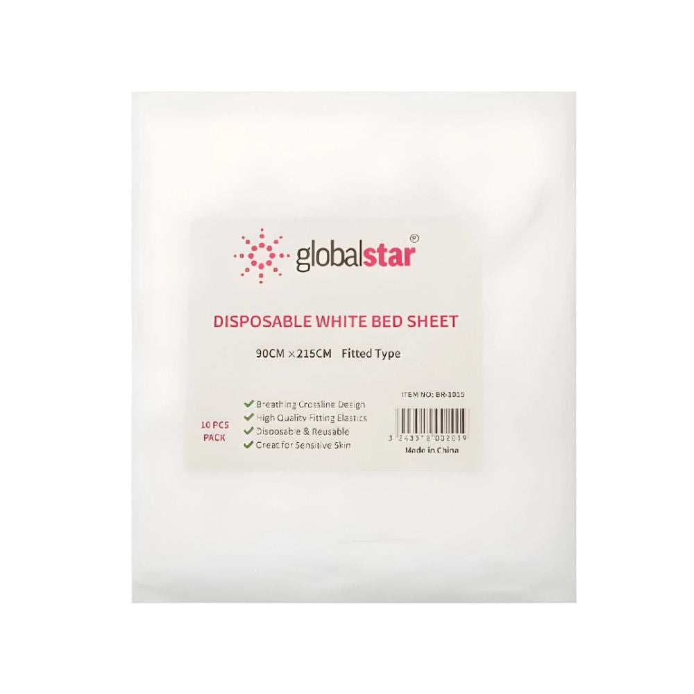 جلوبال ستار غطاء سرير ابيض 90 × 215 سم |  صيدلية.كوم.