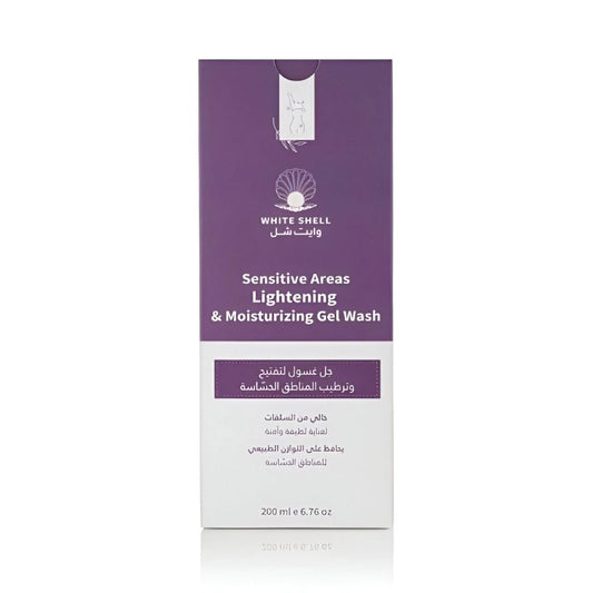وايت شيل جل غسول تفتيح وترطيب المناطق الحساسة 200 مل |  صيدلية.كوم.