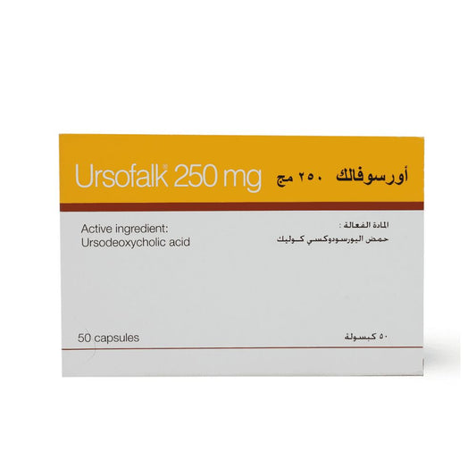 Ursofalk 250 mg 50 capsules