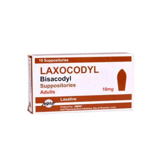 Laxocodyl suppositories 10 mg for adults