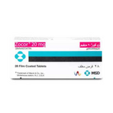 Zocor 20 mg 28 tablets