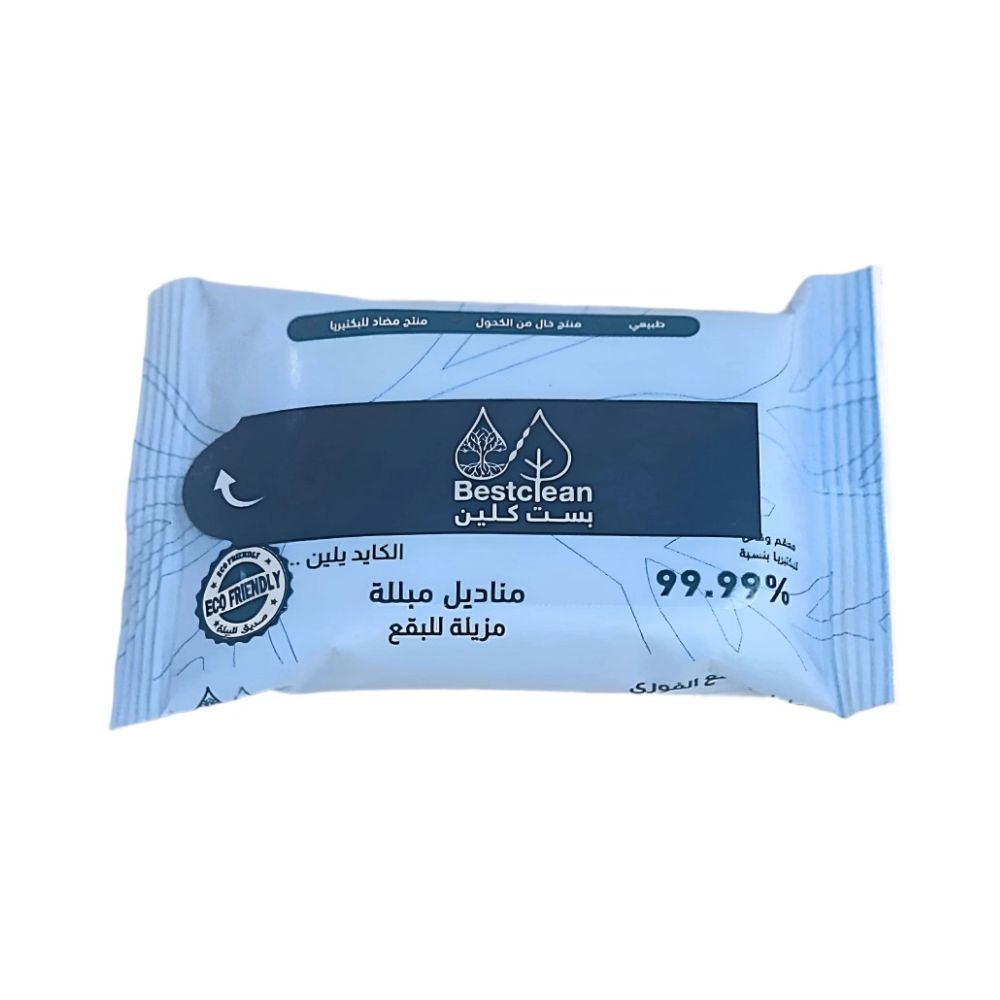 بست كلين مناديل مبللة مزيلة للبقع 10 قطع |  صيدلية.كوم.